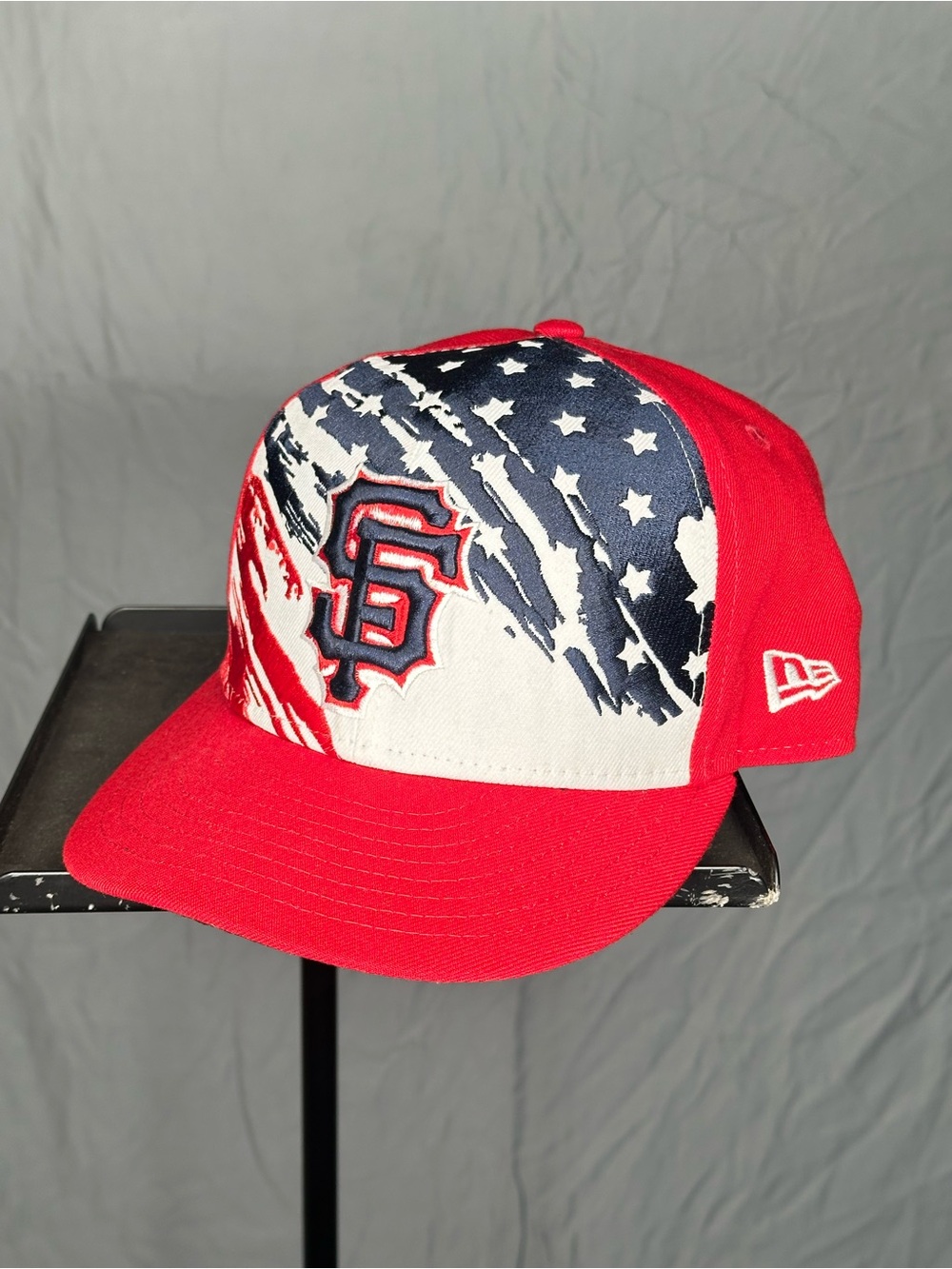 New Era 59FIFTY San Francisco Giants USA Flag Fitted Hat 7 1/4 MLB Cap